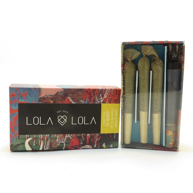 Lola Lola - 3 Cone Kit - Lemon OG