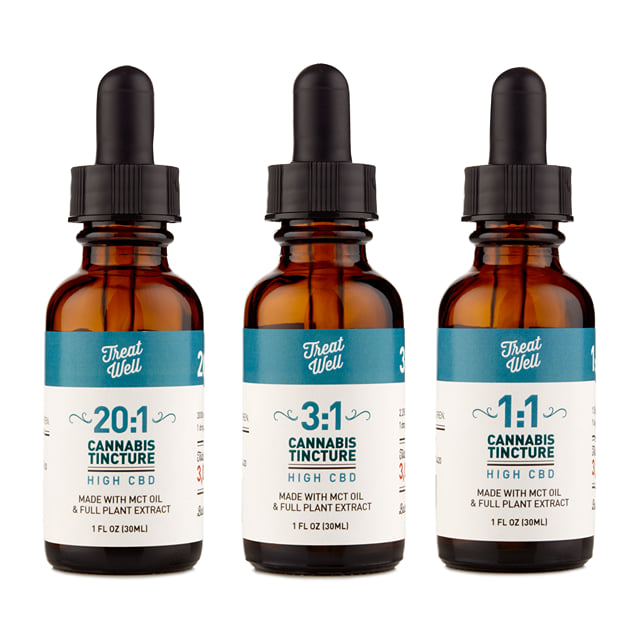 High CBD TINCTURES 1 FL Oz.