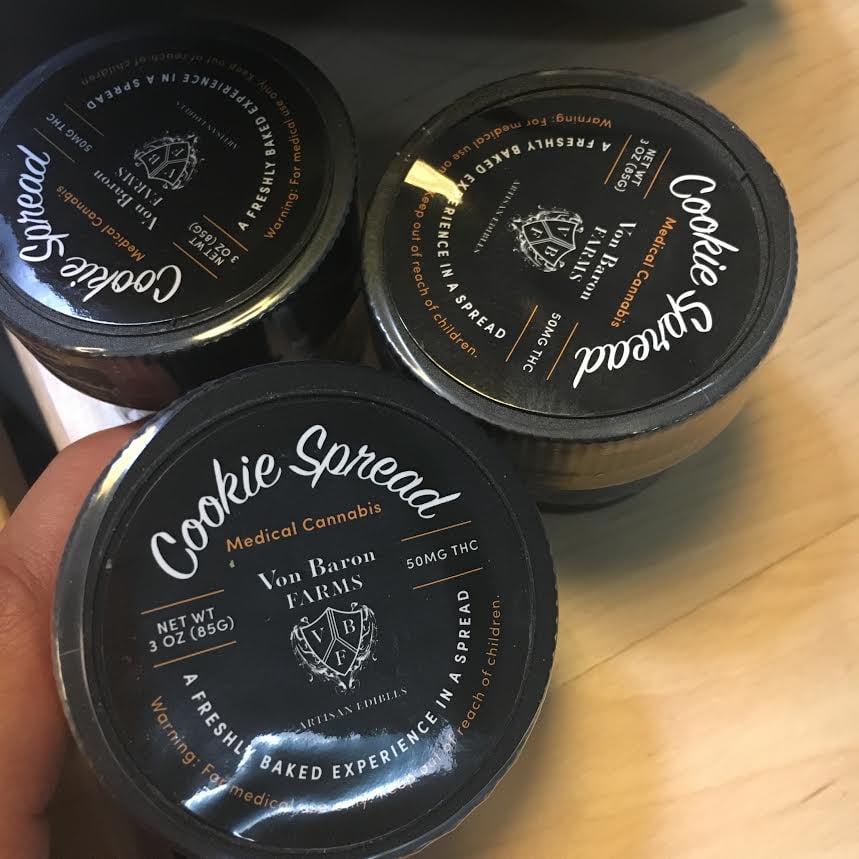 Cookie Spread 50mg - Von Baron Farms
