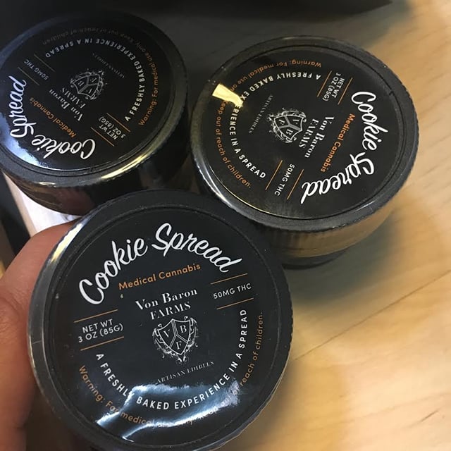 Cookie Spread 50mg - Von Baron Farms
