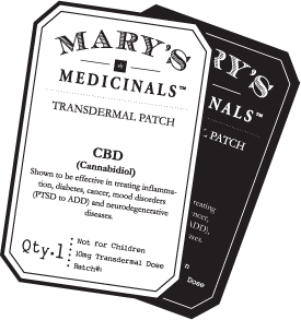 Mary's Medicinals 1:1 THC/CBD Patch