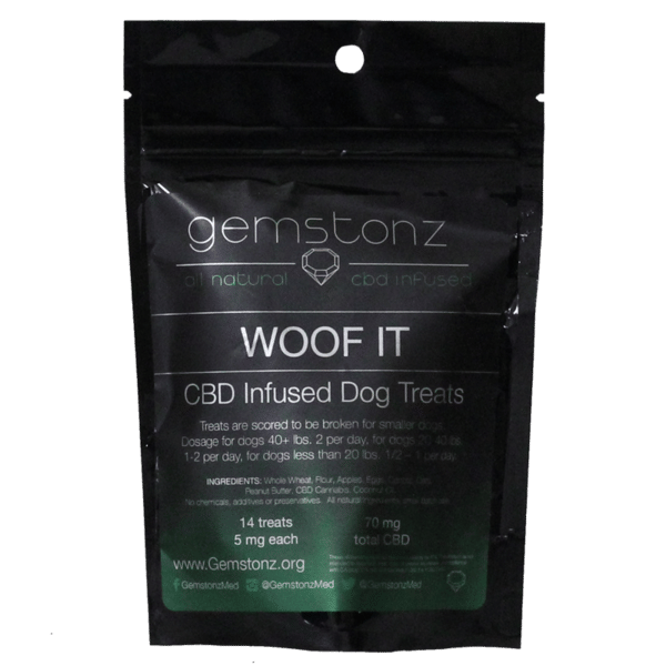 Gemstonz Woof It - CBD Dog Treat