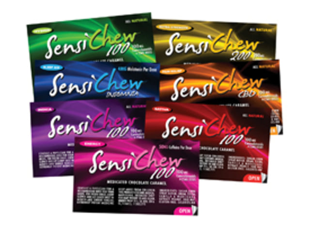 Sensi Chew Indica, Hybrid, Sativa,Engery and Insomnia! 100MG