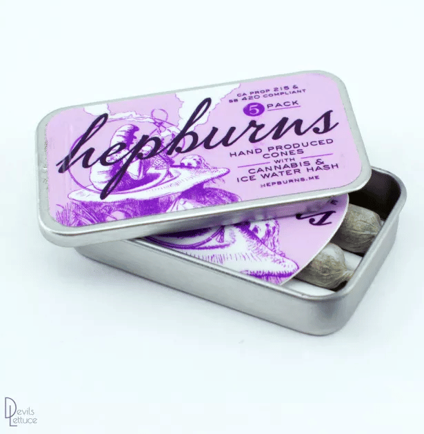 Petites - 5 pk Ice Water Hash Joints - The Hepburns