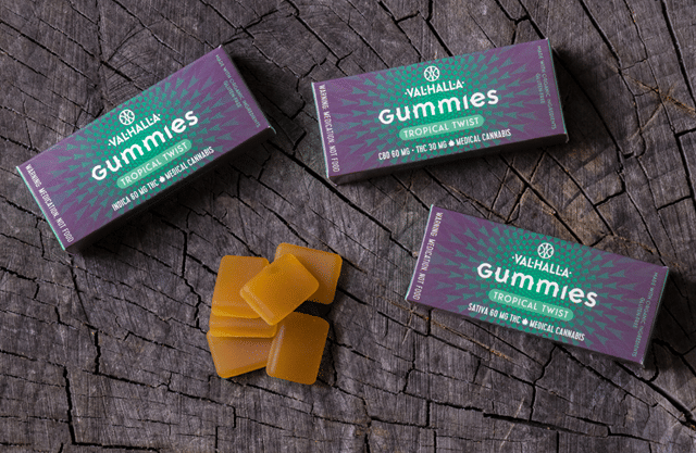 Tropical Twist Gummies Sativa - Valhalla