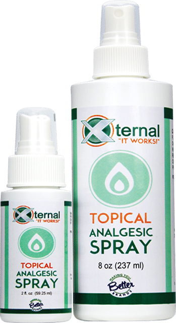Xternal Topical Analgesic Spray 2oz