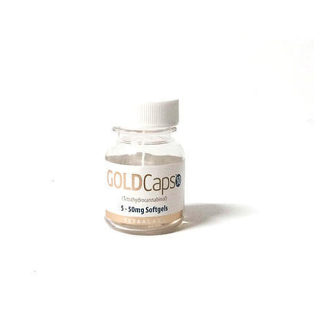 Tetralabs - Goldcaps Softgels (50mg THC)