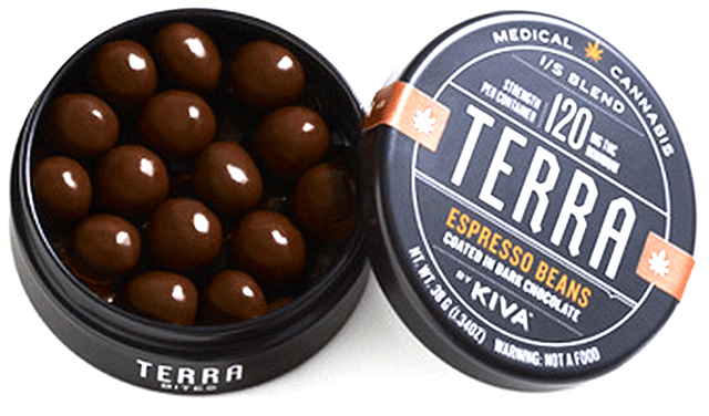 Kiva - Terra Bites - Espresso (120 mg)