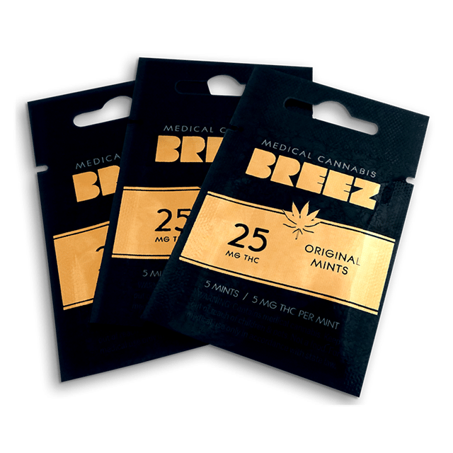 Breez - Mints (25mg THC)
