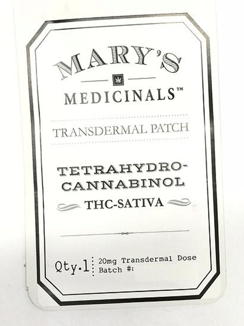 Mary's Medicinals - Sativa Transdermal Patch (20mg THC)