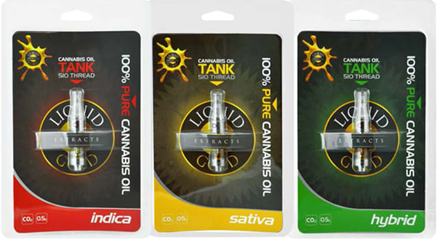Liquid Gold Pure Cartridges (1/2 Gram) (H)
