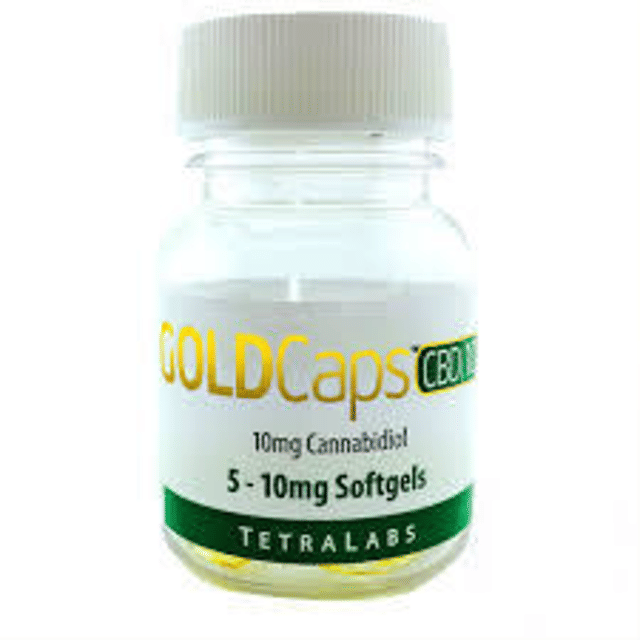 Tetralabs - Gold Caps (10mg CBD)