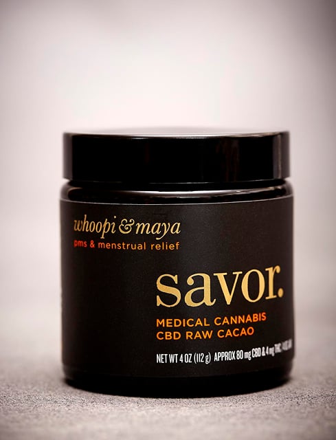 Whoopi and Maya Savor Cacao CBD 2oz