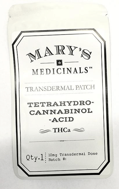 Mary's Medicinals - THC-A Transdermal Patch (10mg THC-A)