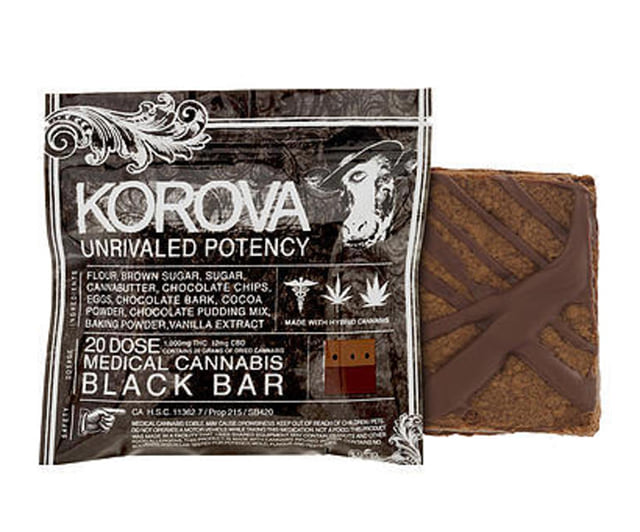 Korova Black Bar - (1000mg THC)