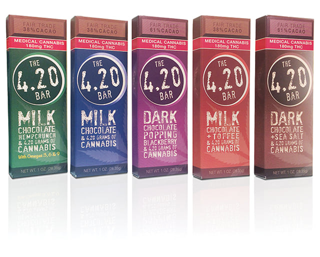4.20Bar - Chocolate Bars (180mg THC)