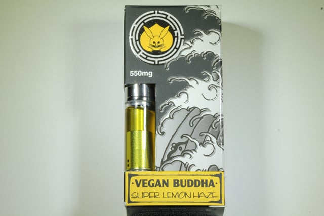 Super Lemon Haze Premium Concentrate Cartridge by Vegan Buddha