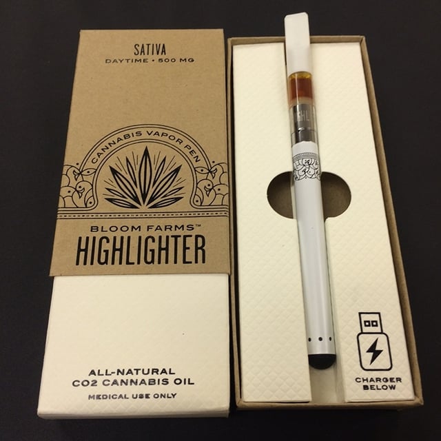Bloom Farms Highlighter Sativa Vape Pen Set 500mg