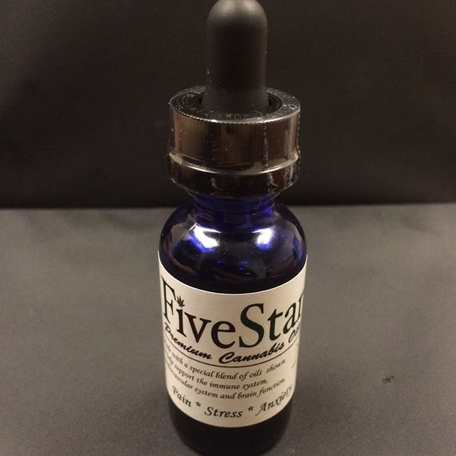 Five Star #24 Cannabis Oil Tincture 200mg CBD/400mg THC