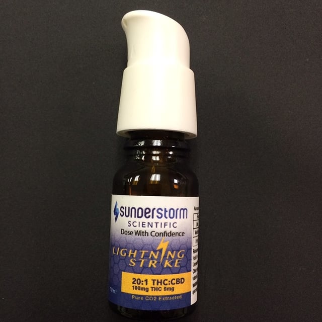Lightning Strike Oral Spray 20:1 THC:CBD