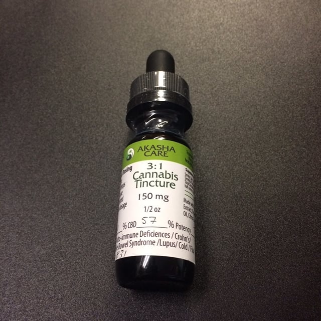 Akasha Care 3:1 Cannabis Tincture 150mg