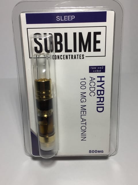 AC/DC + 100MG Melatonin - Raw CO2 + CBD - (500MG)