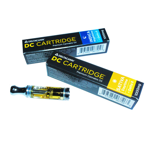 Delta Cann Shatter Cartridge - Hybrid 1000mg - 74% THC -