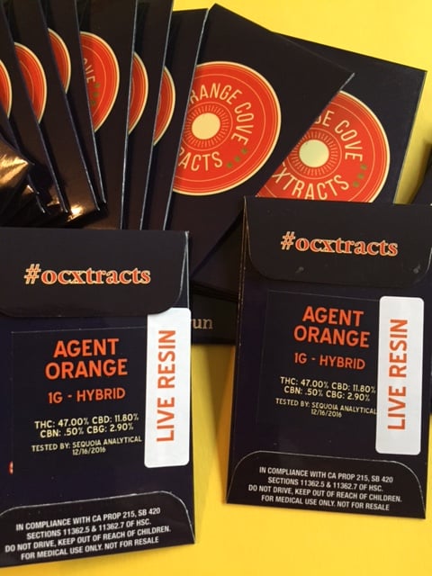 Agent Orange Live Resin