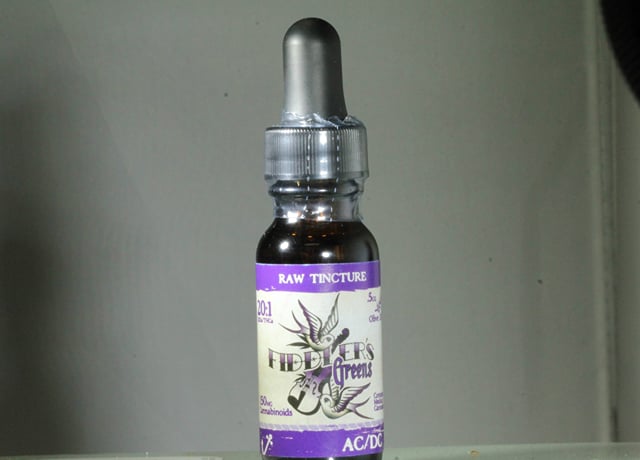 Fiddler's Greens AC/DC Raw Tincture (20:1 CBD) (Small)