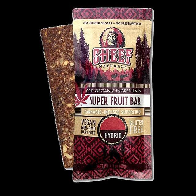 Cheef Organic Super Fruit Bar 100mg