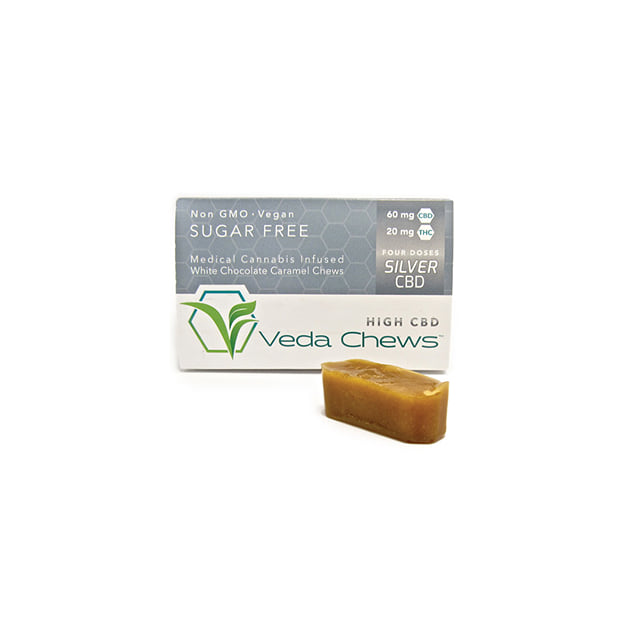 Veda Chews Silver CBD (CBD 60MG : THC 20MG)