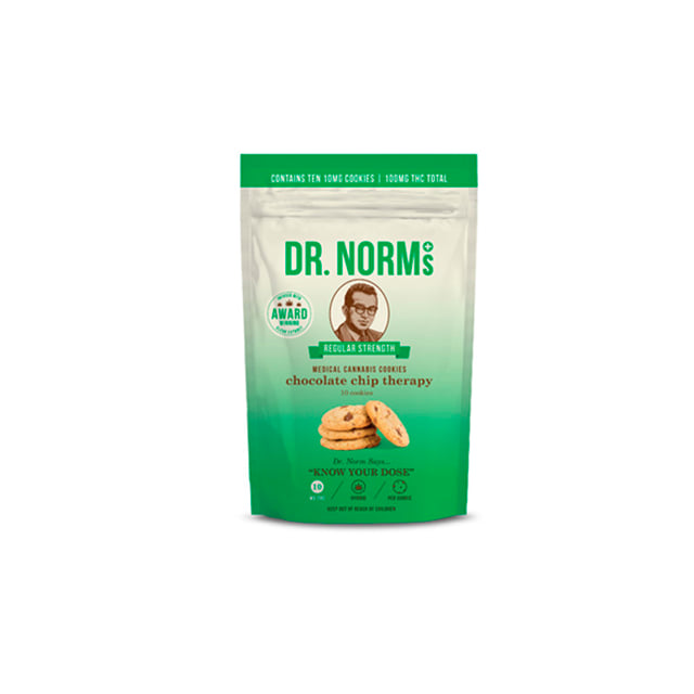 Dr. Norms - 10 Chocolate Chip Cookies 10mg each