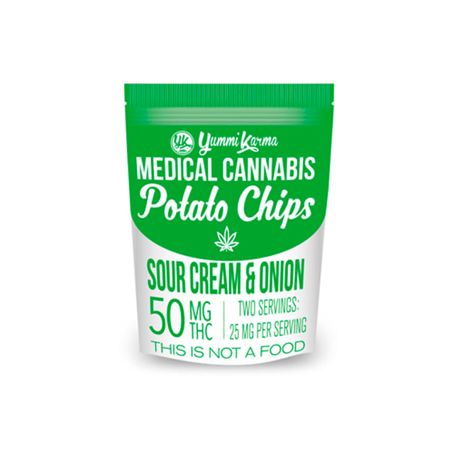 Yummi Karma - Sour Cream 50mg Chips