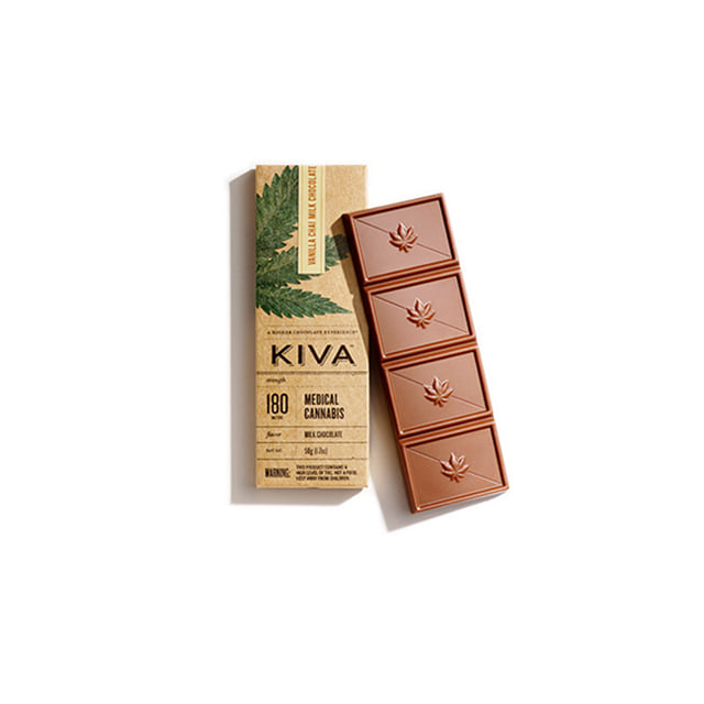 Kiva - Tangerine Dark Chocolate Bar 180mg