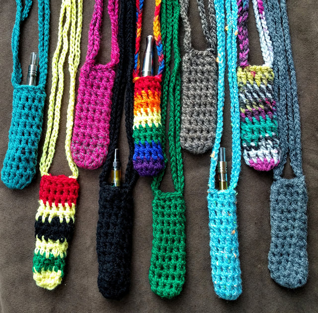 Crocheted Vape Holders