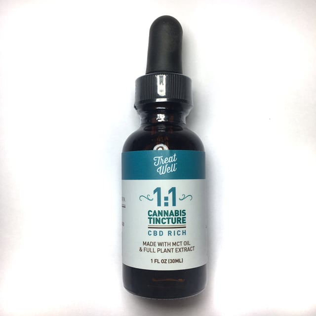 1:1 CBD Cannabis Tincture .5 oz