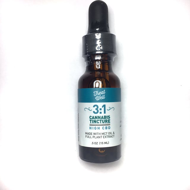 3:1 CBD Cannabis Tincture .5 oz