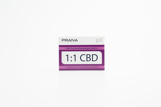 P3 1:1 CBD CAPSULES (ACTIVE) - 10 COUNT