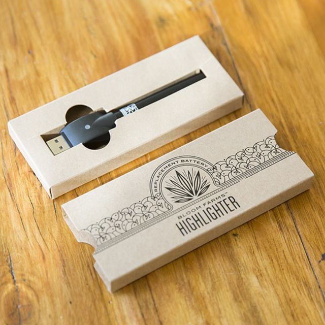 Push-button Vape Battery (Battery + USB Charger Only)