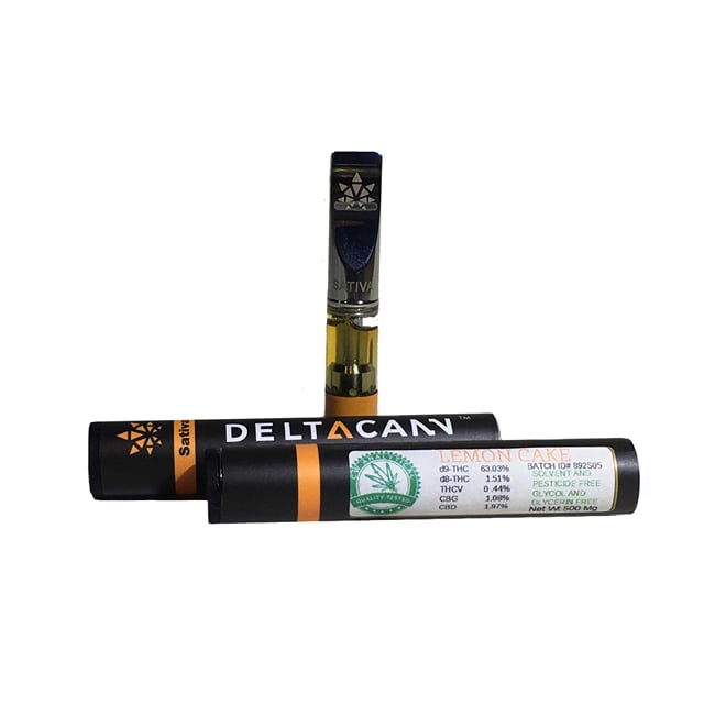 DeltaCann Cartridge Lemon Cake 500Mg