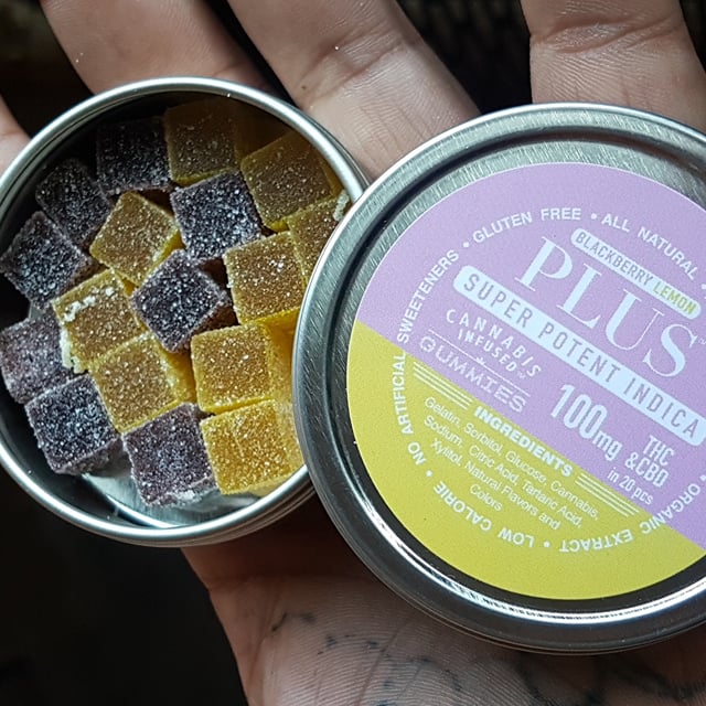Blackberry & Lemon Gummies, 20 piece