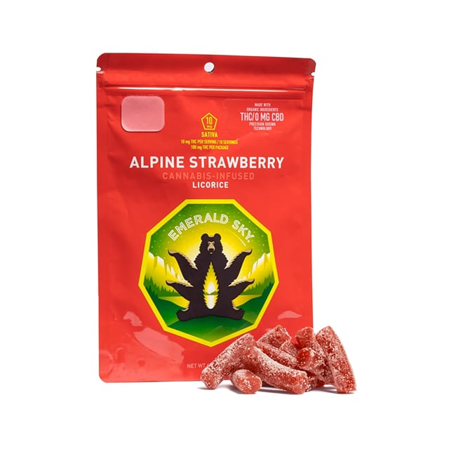 Sativa Alpine Strawberry Cannabis-Infused Licorice