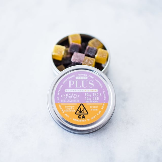 Indica Blackberry & Lemon Gummies