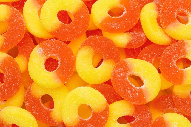 Good Times - Peach Rings 100mg (10mg/piece)