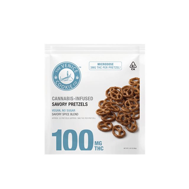 Savory Pretzels 100mg
