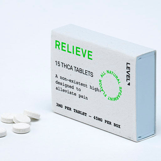 Relieve - THCa Tablinguals