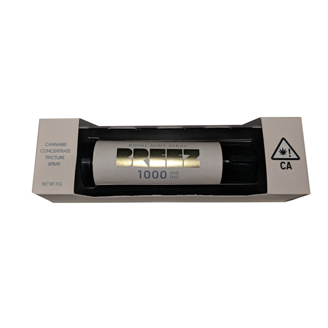 Breez Royal Mint Spray - 1000mg
