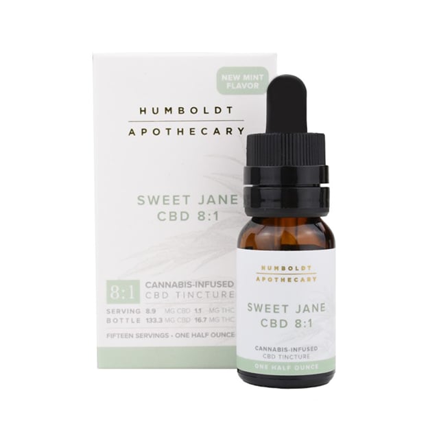 Humboldt Apothecary Sweet Jane 8:1 CBD/THC Tincture