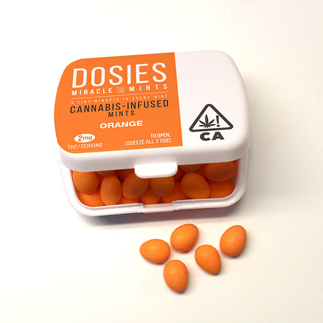 Dosies Cannabis Infused Mints (Orange)