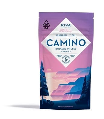 Kiva Camino Gummies - Wild Berry (100mg)